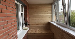 Отделка, остекление, утепление балконов в Феодосии от 207 руб. м/2.