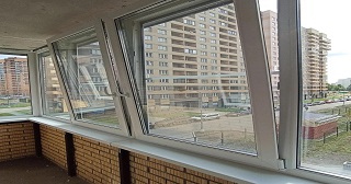 Остекление балкона Феодосия цена от 9789 руб. м/п. за 50 часов