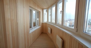 Внутренняя отделка лоджии Феодосия, цена от 207 руб. м2